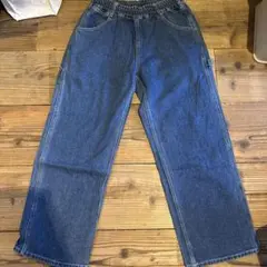 BACK NUMBER ワークパンツ Sサイズ デニムブルー