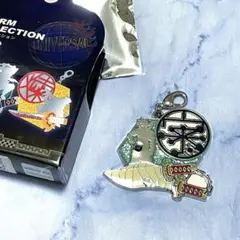 鬼滅の刃　USJ メタルチャーム　宇髄天元　メタルキーホルダー　モチーフチャーム