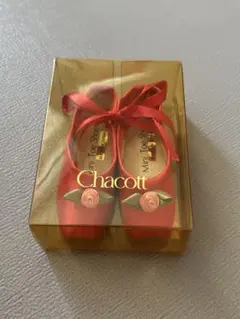 レア！Chacott ミニトゥシューズ ディスプレイ用 レッド