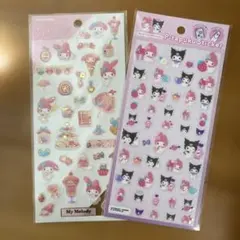 サンリオ　シール　マイメロディ　マイメロディクロミ　2枚セット