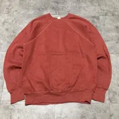 “Vintage 80s Hanes ラグラン　ブランクスウェット”