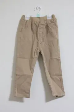 アカチャンホンポ　ベージュ スリムフィットパンツ サイズ90