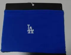 LA ネックウォーマー 青