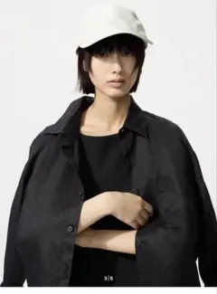 UNIQLO UVカットキャップ2WAYストレッチ　Light grayのサムネイル