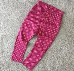 メルシーボークー　水玉　ドット　パンツ　サルエルパンツ　ピンク　ゆったりのサムネイル