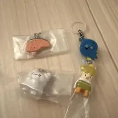 めじるしアクセサリーセットしずくちゃん オスワル王子きりみちゃんはなまるおばけ