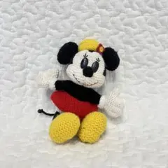 ディズニー　ミニーあみぐるみ　レトロ