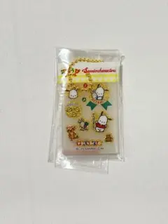 サンリオキャラクターズ　ごほうびシール風チャーム　ポチャッコ