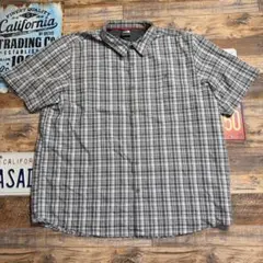 THE NORTH FACE 半袖チェックシャツ 2XL アウトドア 古着のサムネイル