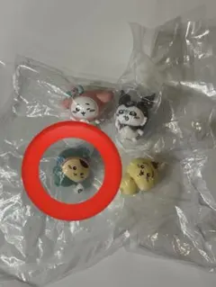 ちいかわサンリオキャラクターズなりきりフィギュア　くりまんじゅう　ハンギョドン