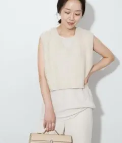 タグ付未使用 Plage カシミヤミックスファーベスト 23年製 タグ付未使用 Plage カシミヤミックスファーベスト 23年製 2025年最新