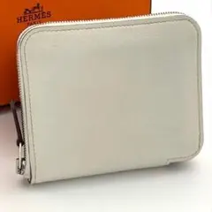 エルメス アザップ ミニ オールレザー ジップ コインケース 財布 ナタ
