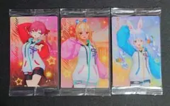 ホロライブ ウエハースvol.5 宝鐘マリン・不知火フレア・兎田ぺこら3枚セット