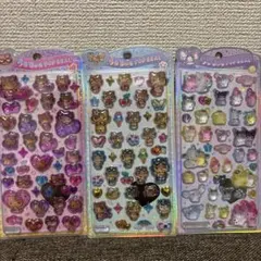 サンリオ うるちゅるポップシール 3種セットのサムネイル