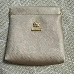 MARY QUANT ポーチ シャンパンゴールド