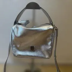 LANVIN en Bleu ショルダーバッグ シルバーのサムネイル