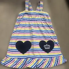 中古‼️BABYDOLLのタオル生地ワンピース‼️110サイズ