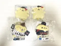 サンリオ　侍ジャパン　タイトーくじ　C賞　D賞マスコット　ポムポムプリン