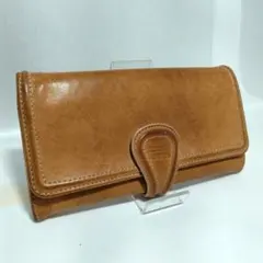 GIVENCHY ジバンシィ ロングウォレット 長財布 レザー ブラウン ナメ革