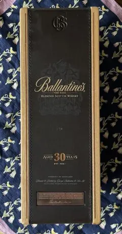 Ballantine's 30年 ウイスキー 木箱のみ