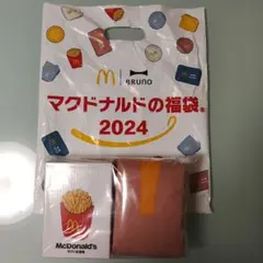 マクドナルドの福袋2024 BRUNOコラボ ピンク グッズのみ