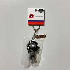 EXPO2025 黒ミャクミャク 立体PVCキーホルダープレート付