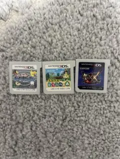 ニンテンドー3DSソフト 3本セット