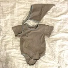 ベビー ロンパース ボンネット セット　韓国ベビー服　73センチ