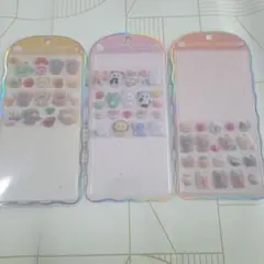 おすそ分け　コットンパフィーシール　アニマル