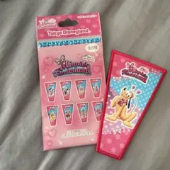 ミニパル プルート ミニーのファンダーランド ワッペン