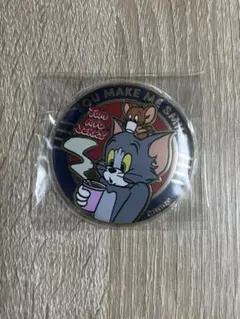 トムとジェリー 金バッジ 缶バッジ