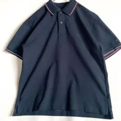 JW Anderson × UNIQLO ドライカノコポロシャツ　ネイビー　S