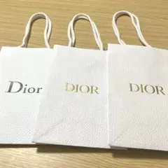 Dior ショッパー 3枚