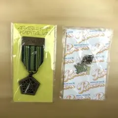 嵐 DIGITALIAN メダルブローチ＆Popcornイヤホンジャック 緑