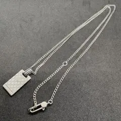 レダシルマ ペンダントネックレス petite インゴット シルバー 50cm
