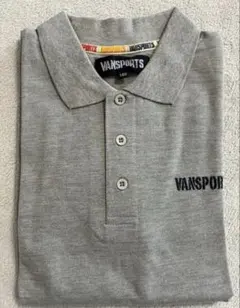 VANSPORTS 長袖ポロシャツ グレー 140サイズ