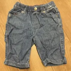 TOMMY HILFIGER 110サイズ デニムハーフパンツ