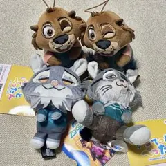 ズートピア2 マスコット4個セット ニブルス パウバート タグ付き　匿名配送