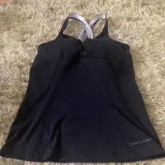moving comfort クロスストラップ ヨガウェア 黒Mサイズ