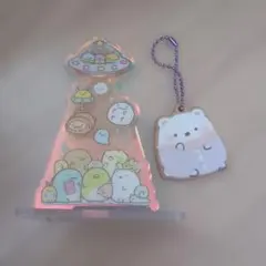 すみっコぐらし　クッキーチャームコット　しろくま