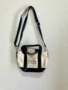 LOWRY'S FARM ショルダーバッグ アイボリー/ブラック