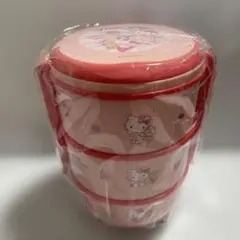 激カワ】ハローキティ ファンシースナックスイーツ3段ピクニックランチ