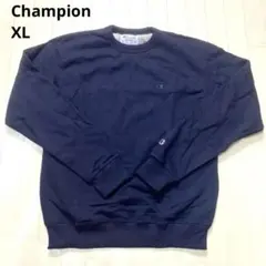 779☆値下げ Champion スウェット トレーナー メンズ XL ネイビー
