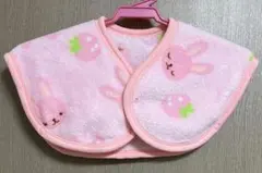 エリカランド 美品 うさぎ柄 ベビーフリース肩当て50〜70㎝ used