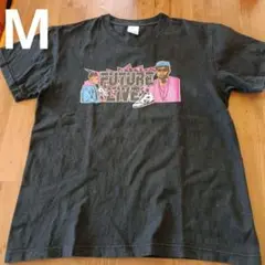 FUTURE LIVE 　グラフィック 半袖　Tシャツ ブラック バンド　黒