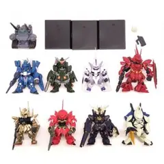 【開封品】ガンダムコンバージ 9体セット ターンXなど