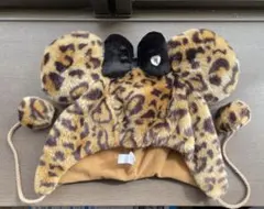 値下げ中！【激レア廃盤品】ミニーヒョウ柄 ファンキャップ ディズニー 旧デザイン