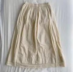 SM2 サマンサモスモス 裾重ねレースペチロングスカート