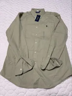 【新品】ポロラルフローレン ボタンダウン長袖シャツ メンズMサイズ