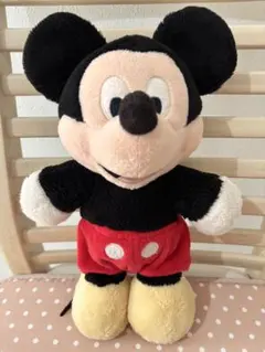 【美品】香港ディズニー/ミッキーマウス/ぬいぐるみ 約30cm